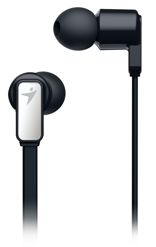 Genius HS-M260 In-Ear Stereo Headphones with Mic, Black